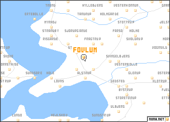 map of Fovlum