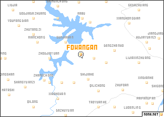 map of Fowangan