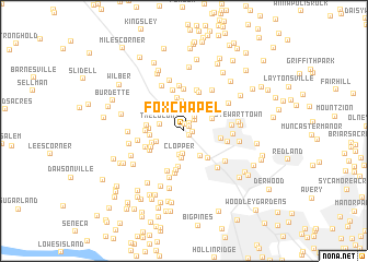 map of Fox Chapel