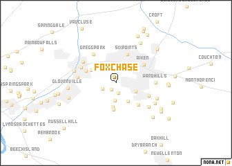 map of Foxchase