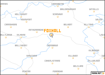 map of Foxhall