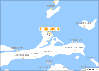 map of Foxhaven