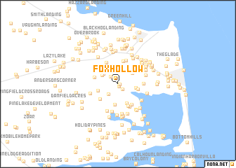 map of Fox Hollow