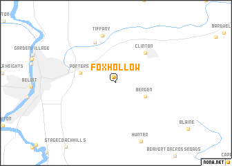 map of Foxhollow