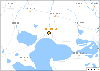 map of Foxhow