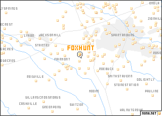 map of Fox Hunt