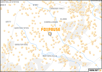 map of Fox Pause