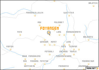 map of Foyangem