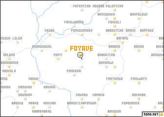 map of Foyave