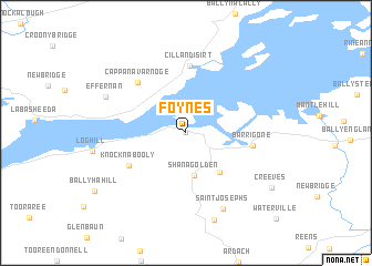 map of Foynes