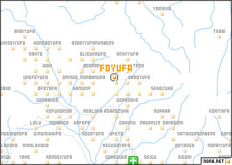 map of Foyufa