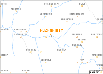 map of Fozamainty