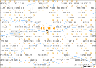 map of Fozana