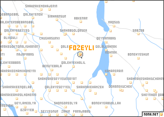 map of Fozeylī