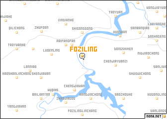 map of Foziling