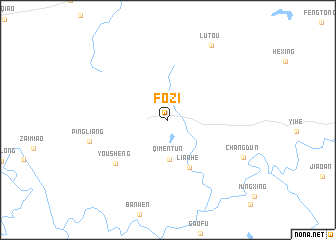 map of Fozi