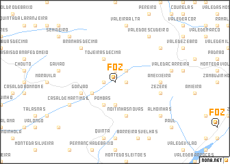 map of Foz