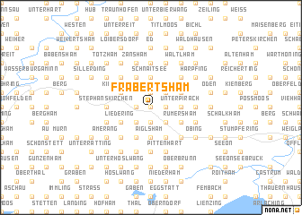 map of Frabertsham