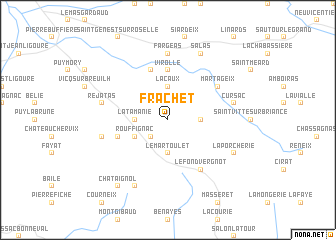 map of Frachet