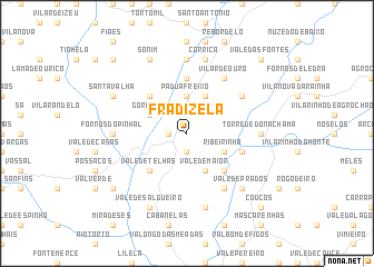 map of Fradizela