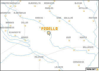 map of Fraella