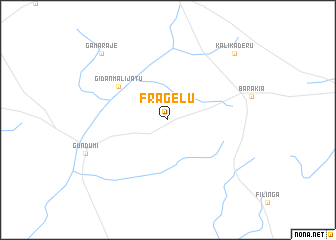 map of Fragelu