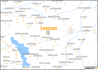 map of Frágkon