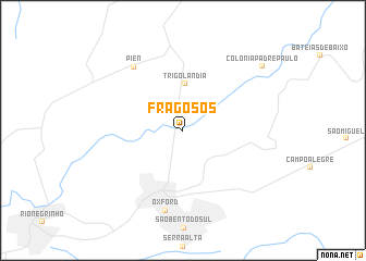 map of Fragosos