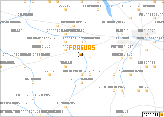 map of Fraguas