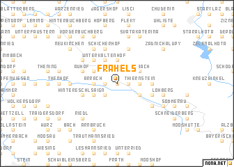 map of Frahels