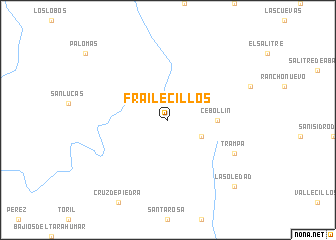 map of Frailecillos