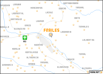 map of Frailes