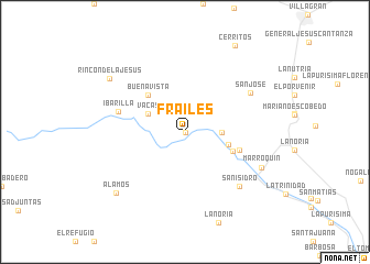 map of Frailes