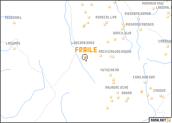 map of Fraile