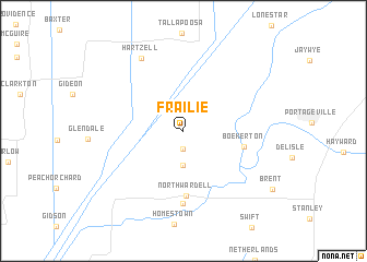 map of Frailie