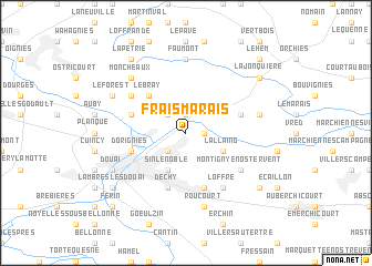 map of Frais Marais