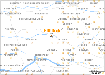 map of Fraisse