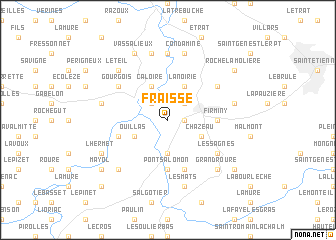 map of Fraisse