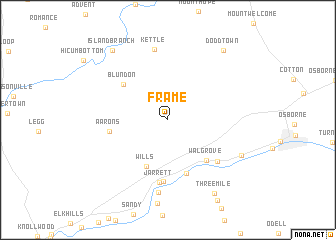 map of Frame