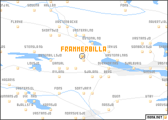 map of Främmerbilla