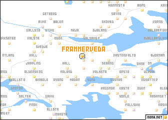 map of Främmerveda