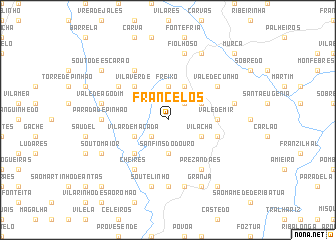 map of Francelos