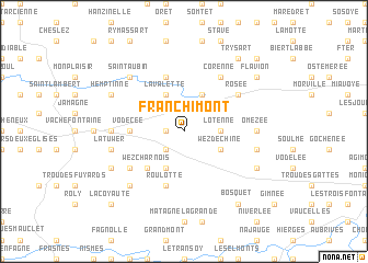 map of Franchimont