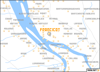 map of Francicot