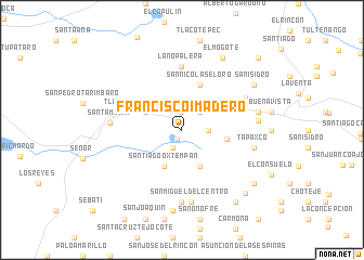 map of Francisco I. Madero