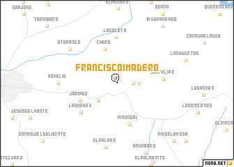 map of Francisco I. Madero