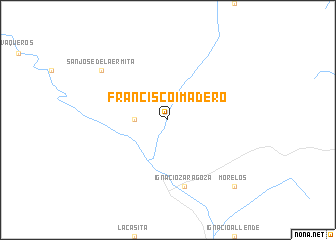 map of Francisco I. Madero