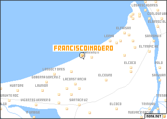 map of Francisco I. Madero