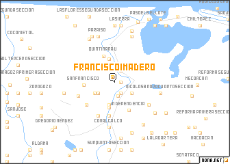 map of Francisco I. Madero