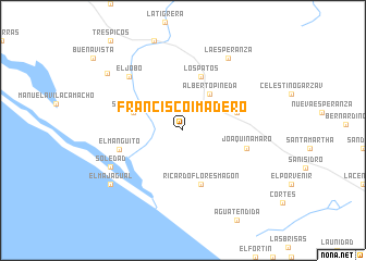 map of Francisco I. Madero